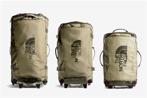 north face luggage catalog.